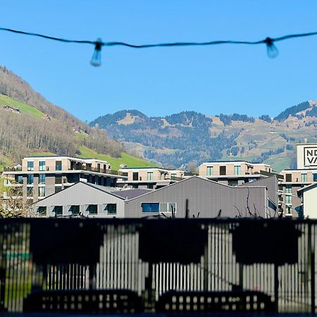 Eva O Wellnessoasis O Montainview O Pizzaoven O Leilighet Ingenbohl Eksteriør bilde