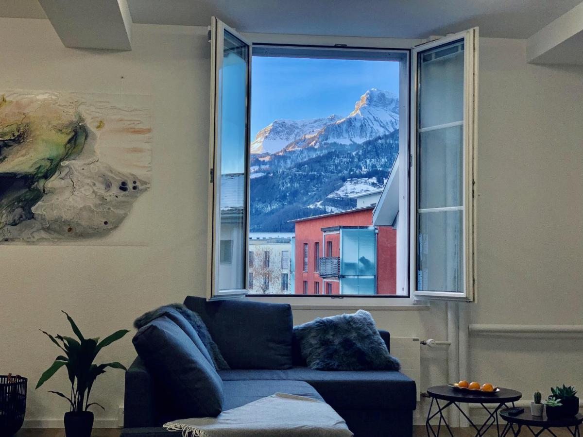 Eva O Wellnessoasis O Montainview O Pizzaoven O Leilighet Ingenbohl Eksteriør bilde